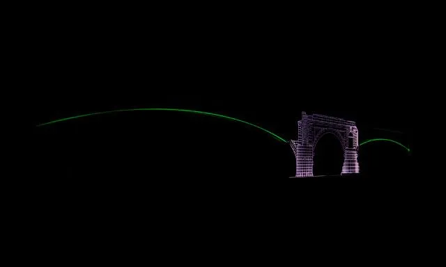 Visualization of the Ponte Rotto Project, image 3 of 4